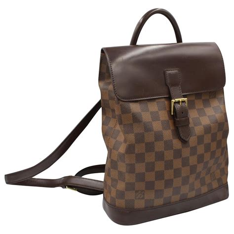 checkered louis vuitton backpack|louis vuitton monogram backpack.